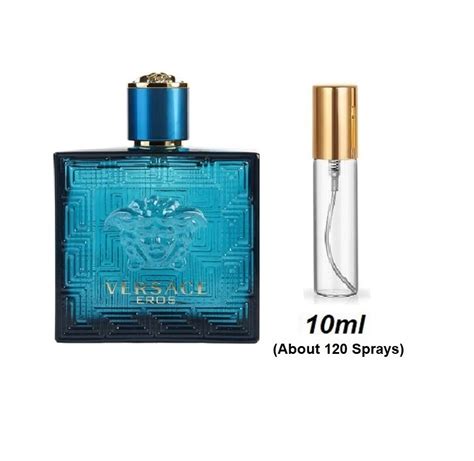 versace eros cologne sample size|when to wear versace eros.